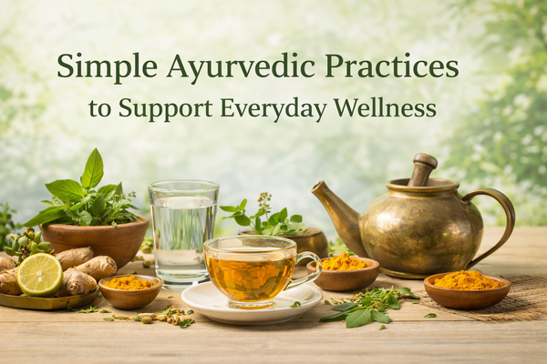 Simple Ayurvedic Practices to Support Everyday Wellness