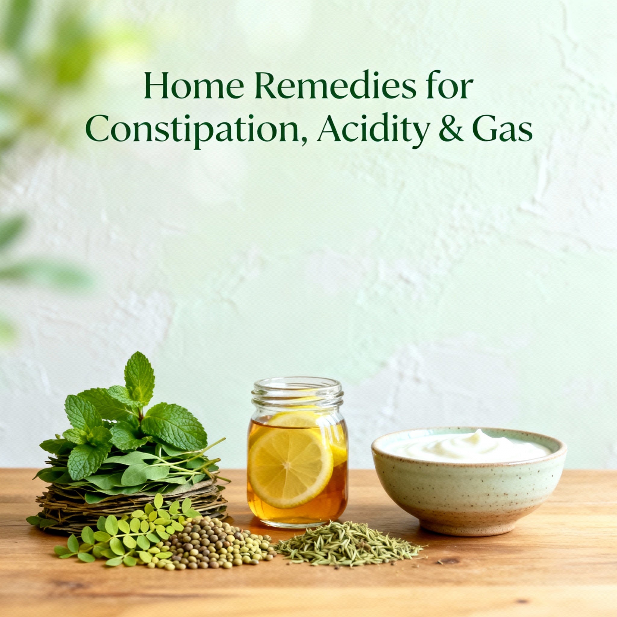 Home/ Ayurvedic remedies for constipation, acidity & gas