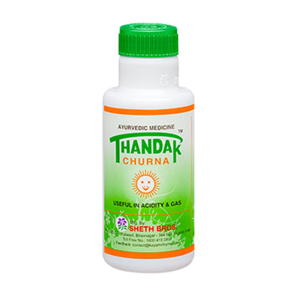 Sheth Brothers Thandak Churna - Useful in Acidity and Gas.