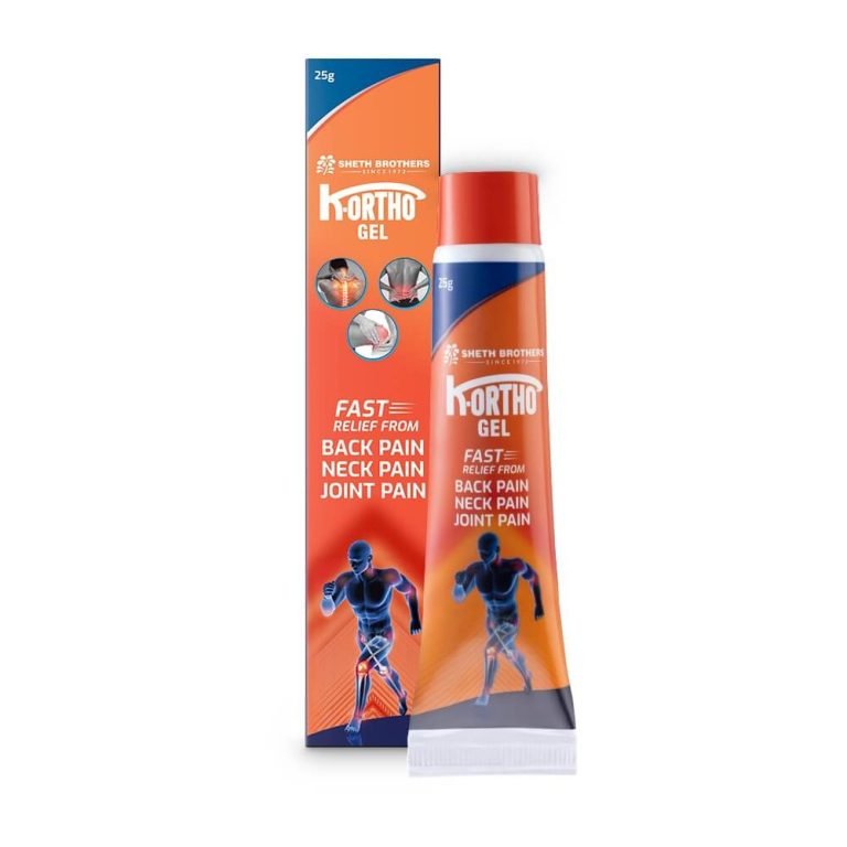 KOrtho Pain Relief Gel (Pack of 2) Sheth Brothers